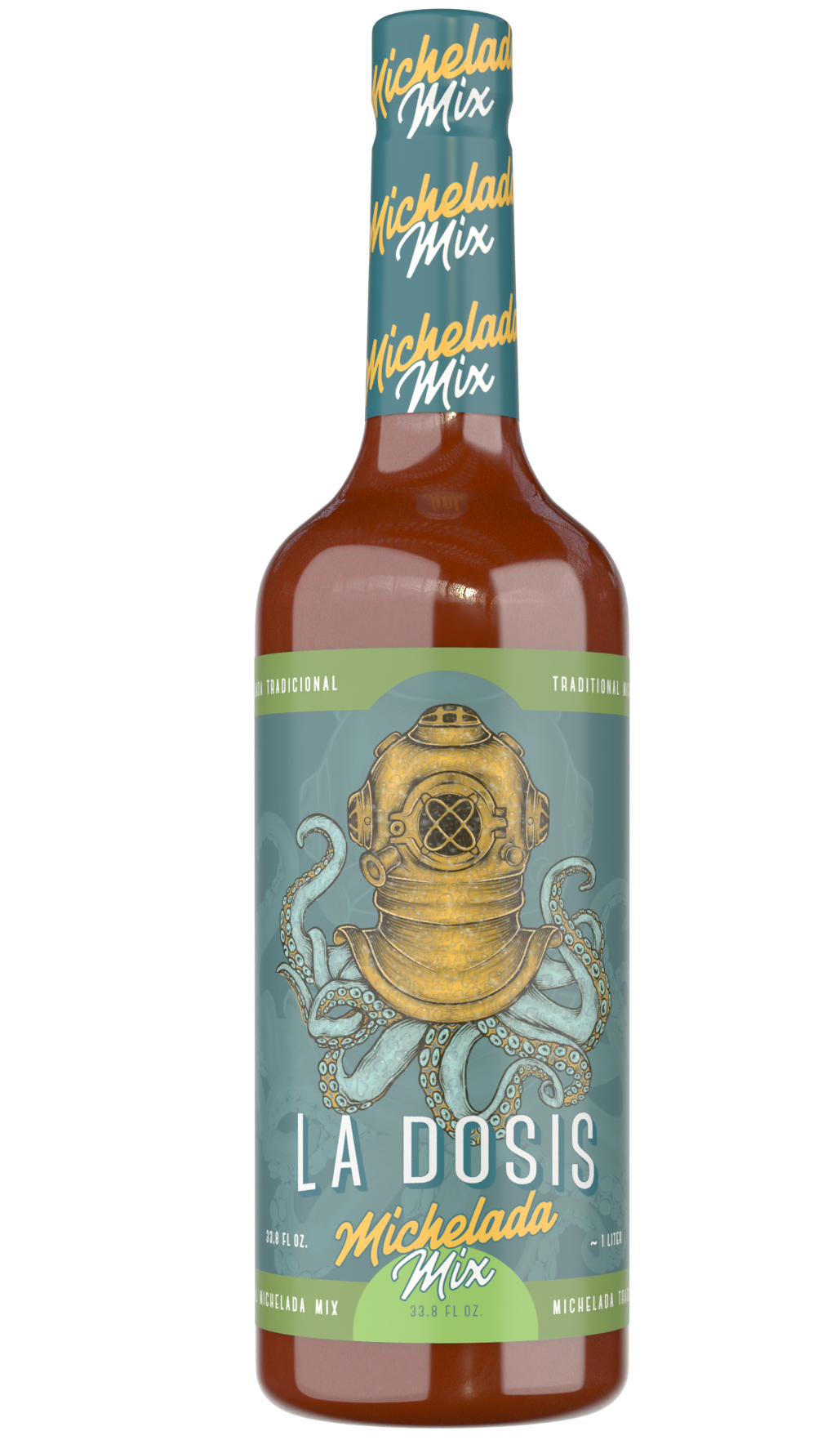 La Dosis Michelada Mix- 1 Liter Bottle